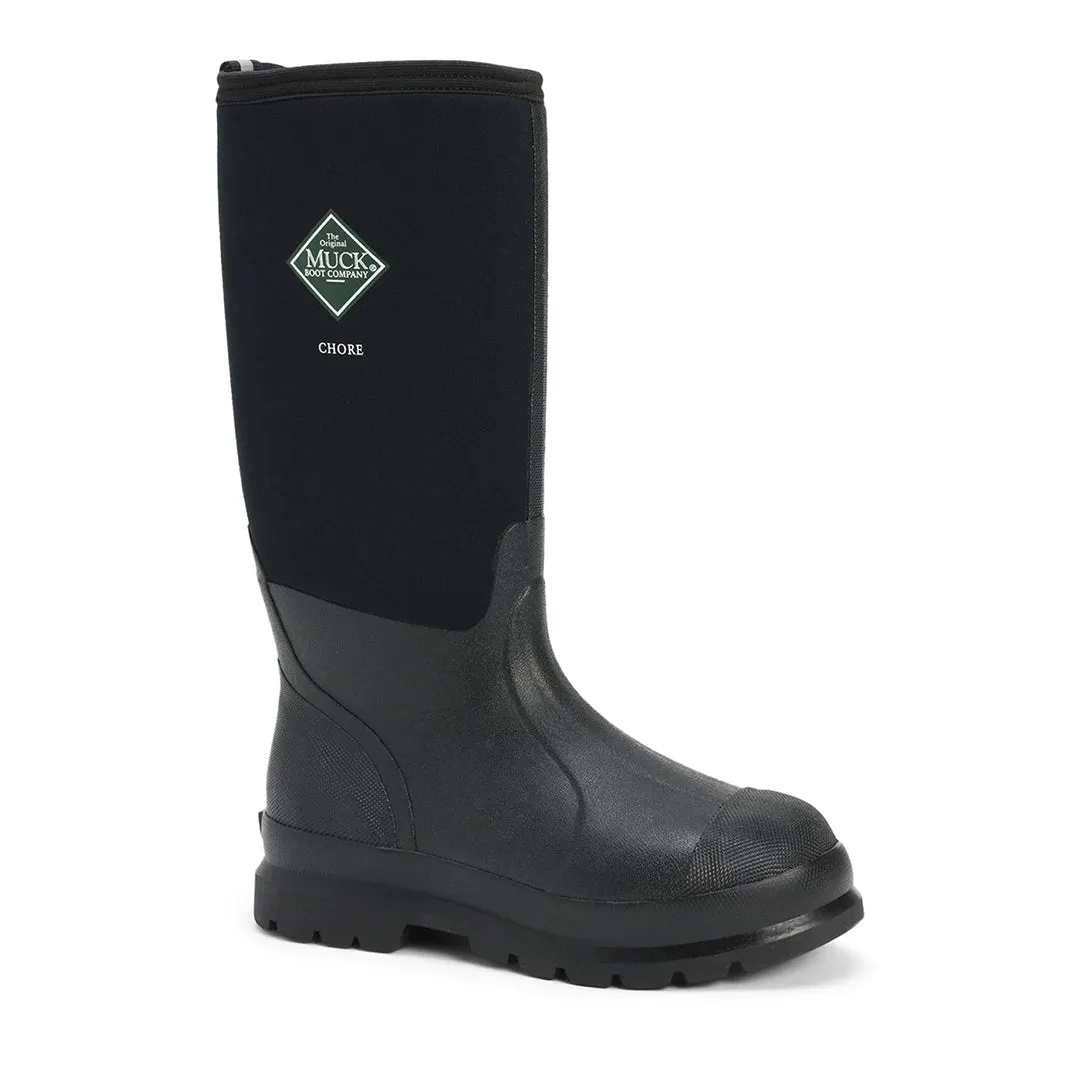 Unisex Chore Classic Tall Boots - Black by Muckboot