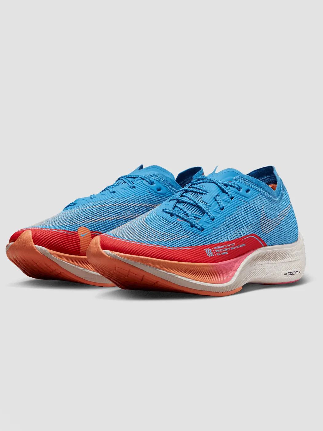 W NIKE ZOOMX VAPORFLY NEXT% 2 - University Blue/Lt Orewood Brn