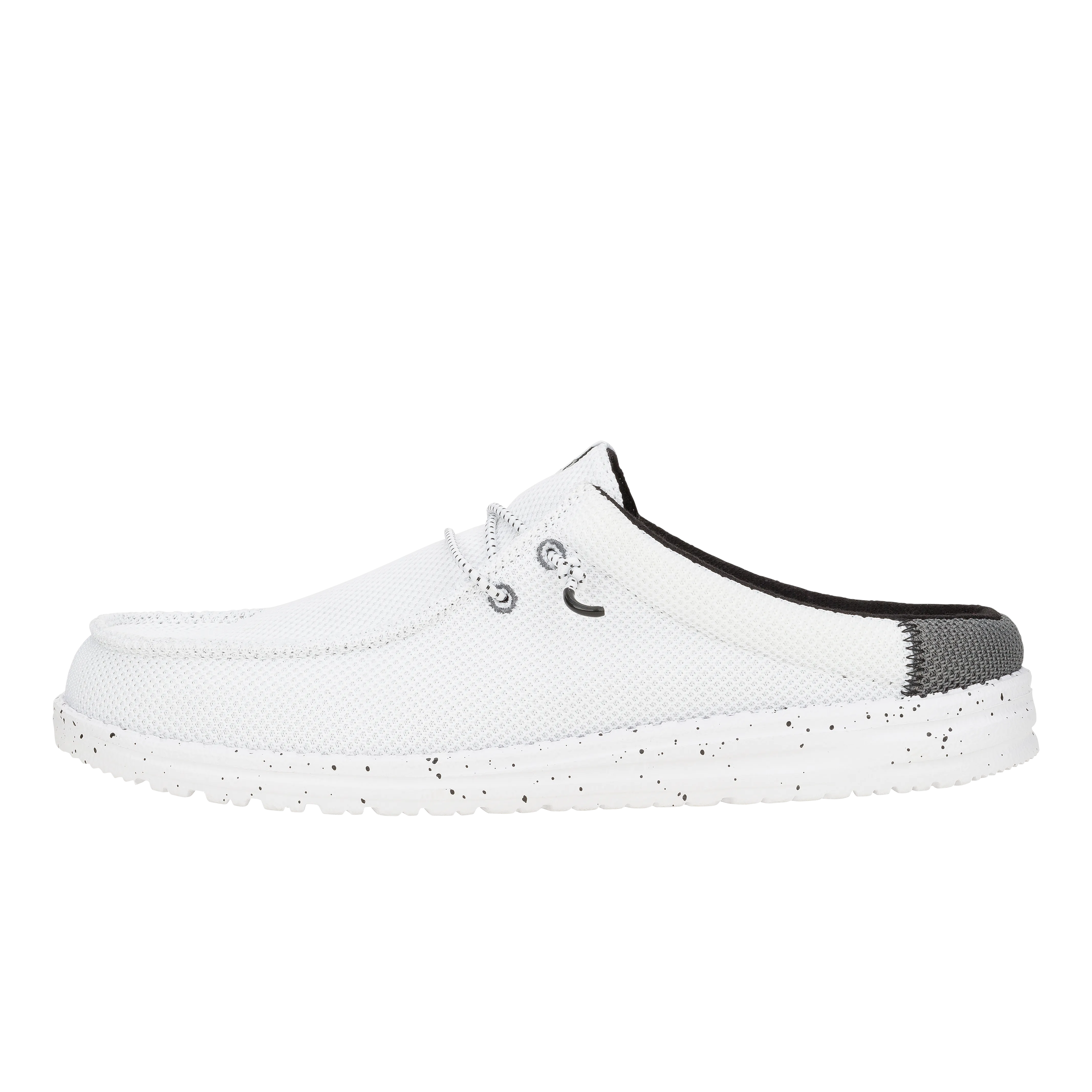 Wally Slip Varsity - White/Black