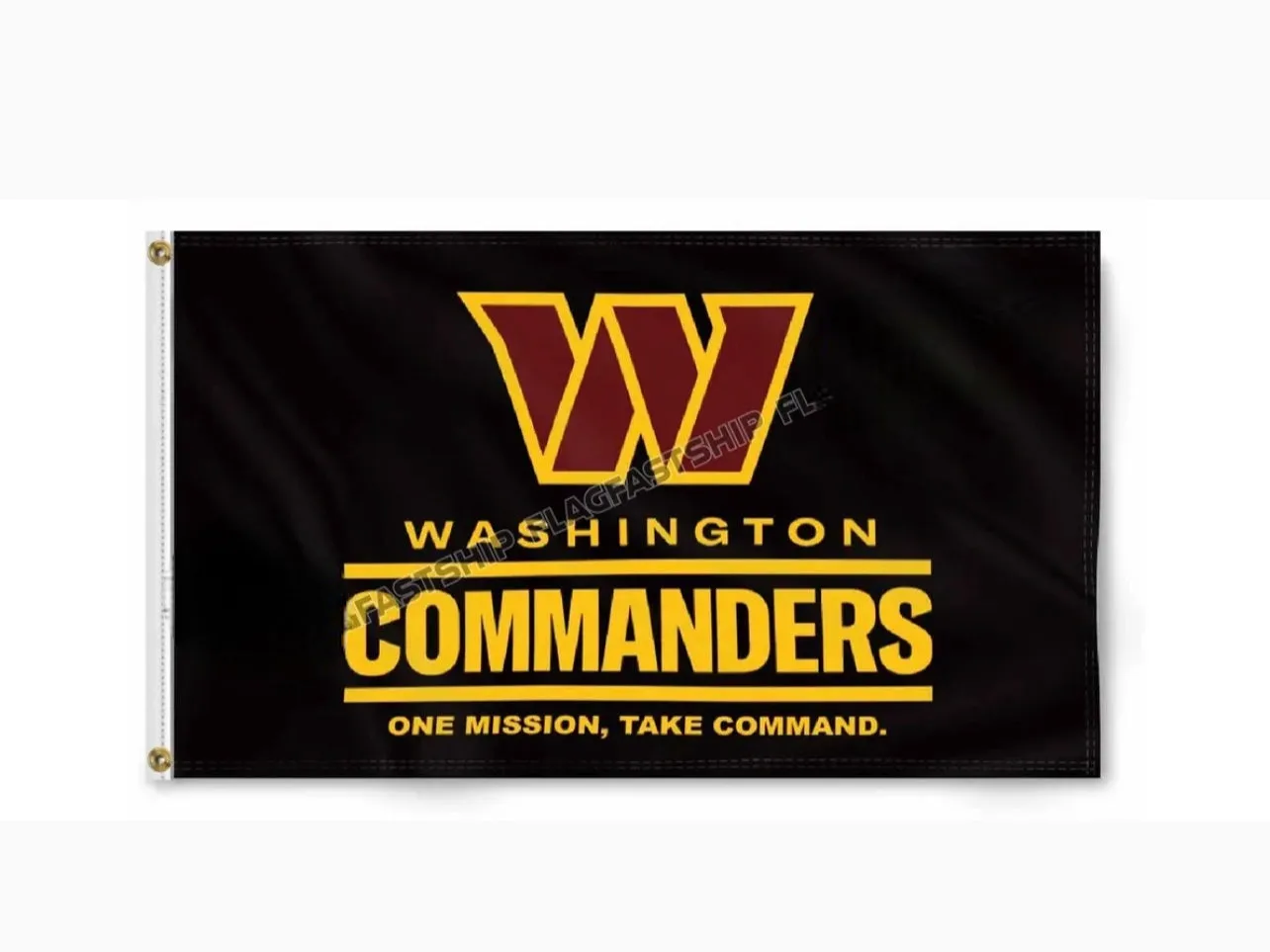 Washington Pro Football Team Flag 3 x 5 Tailgate Flag Mancave Football Banner