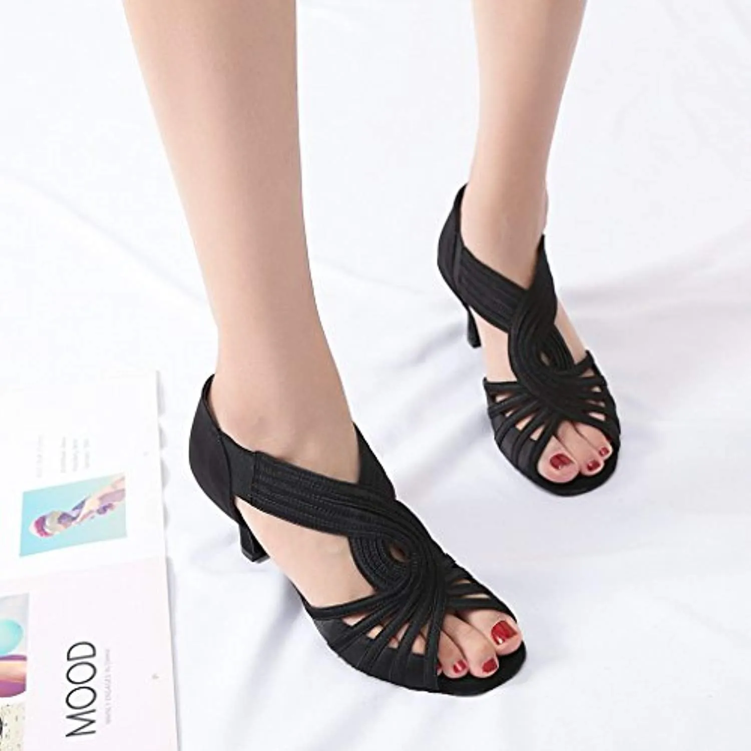 Women Latin Shoes 2.5'' Heels