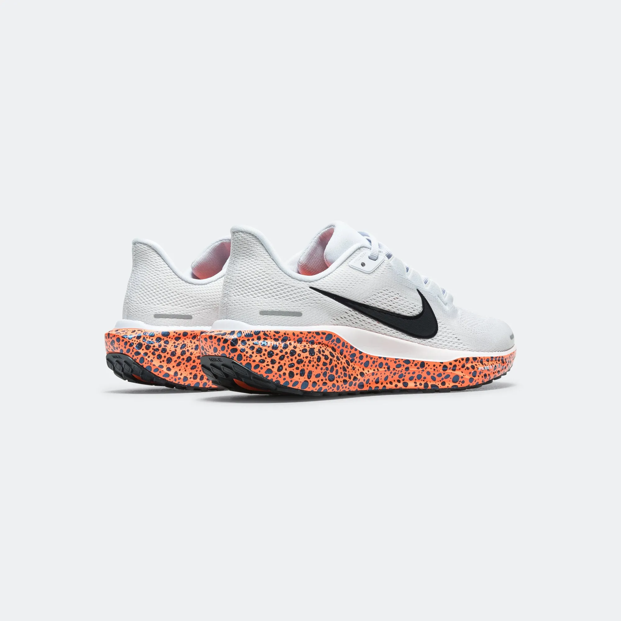 Womens Air Zoom Pegasus 41 'Olympic' - Football Grey/Electric Orange