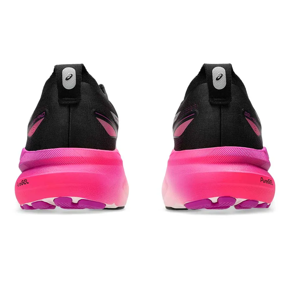 Women's Gel-Kayano 31 Running Shoe - Black/Bold Magenta - Regular (B)