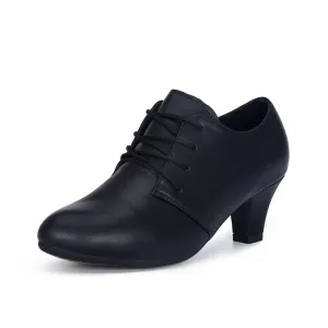 Women's Leatherette 5cm Heels Rubber Sole Teaching & Practice Shoes Ballroom Dance Shoes