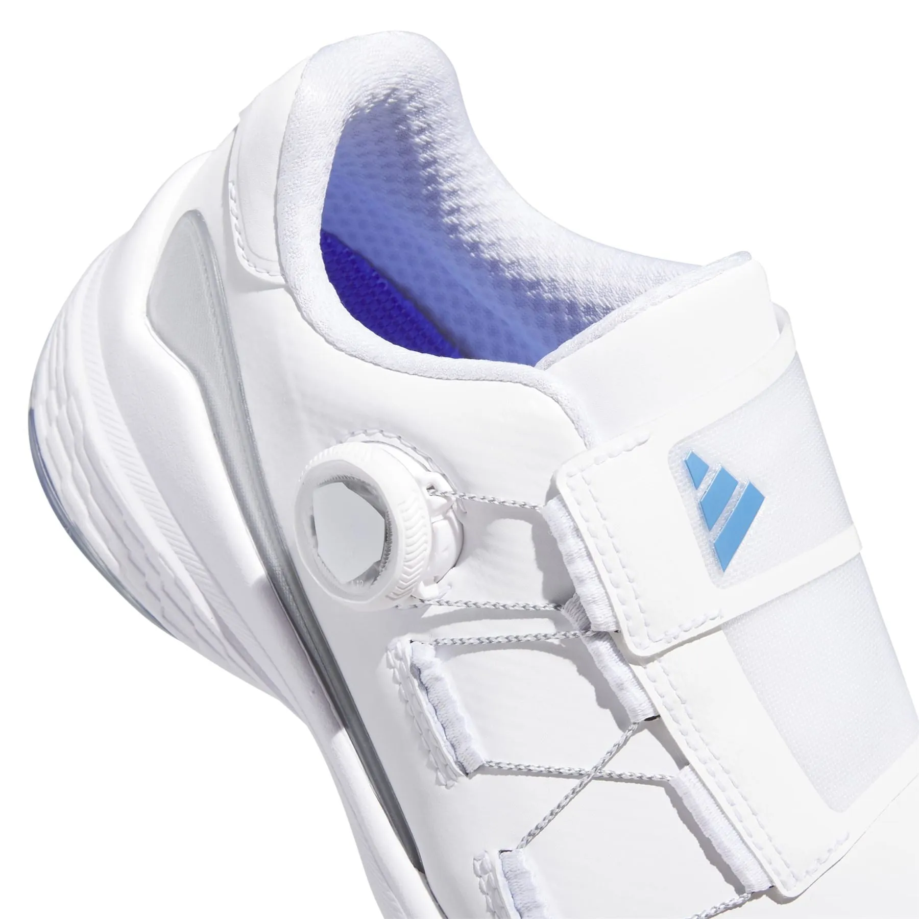 Womens ZG23 BOA Golf Shoes White/Blue Fusion Met./Silver Met. - AW23