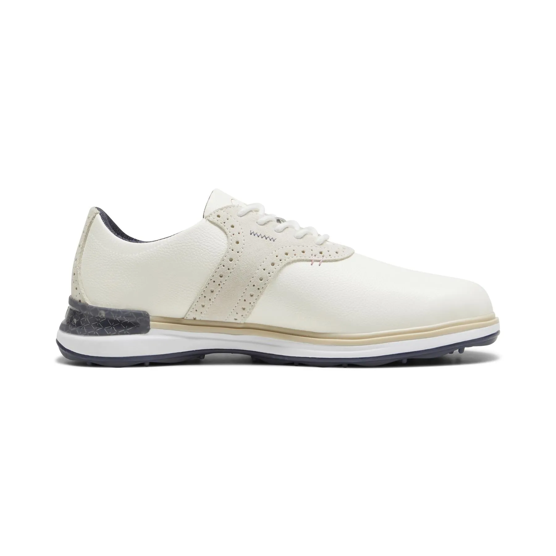 x AP Avant Golf Shoes Warm White/Deep Navy/Pale Pink - AW24